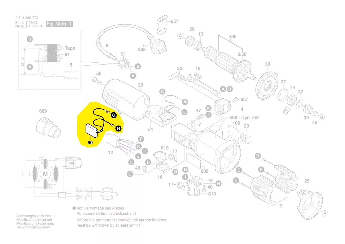 Condensateur réf. 2 607 329 147 BOSCH